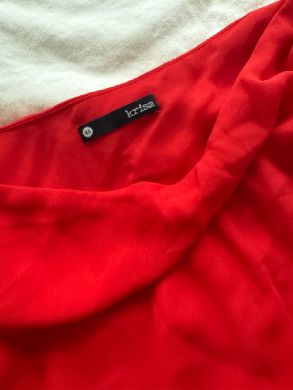 Krisa- Revolve One Shoulder Ruffle Mini Dress - Picture 3 of 3